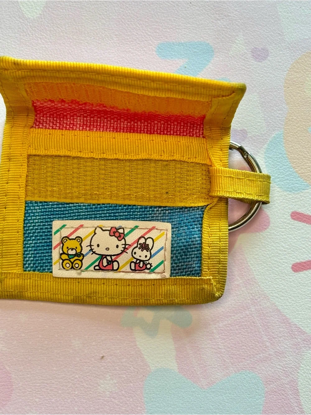 1979 Vintage Sanrio Hello Kitty Keychain Pouch Very RARE